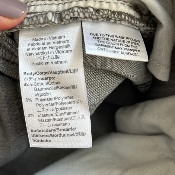 J. Crew High Rise Toothpick Polka Dot Jeans - Picture 8 of 8